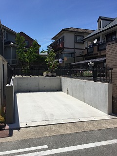 【庭を駐車場に　名古屋市緑区】　ライフスタイルの変化に合わせて