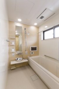 【戸建の浴室 施工事例】1616サイズのシステムバス納品