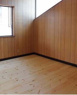 【洋室の床張替え　名古屋市】　自然素材の床へ