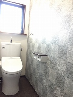 【名古屋市緑区】　トイレ交換ついでに、空間もおしゃれに