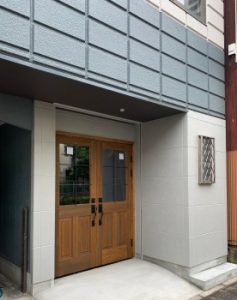 店舗改修　玄関リフォーム　｜名古屋市千種区